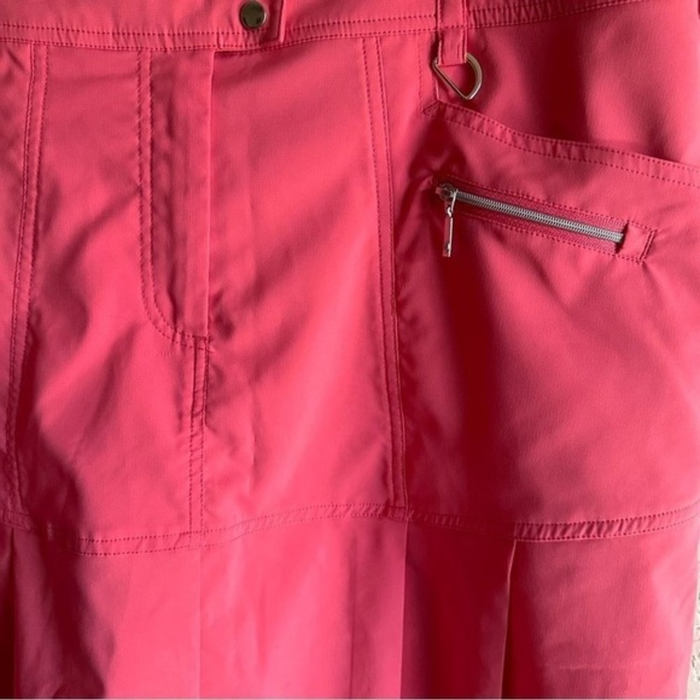 GG Blue Luxe Sport Golf Skort Pink 12 Women Pleated Athletic Activewear - Picture 8 of 15